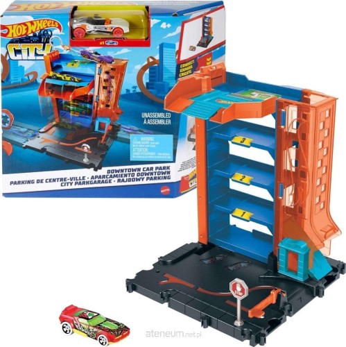 Przejdź do produktu Hot Wheels City mały zestaw z autkiem HDR28