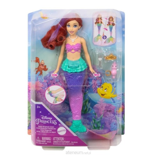 Przejdź do produktu Disney Princess Lalka Arielka syrenka HPD43