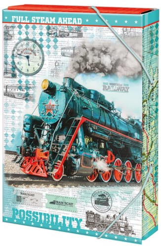 Przejdź do produktu Teczka A4 Train 12310305
