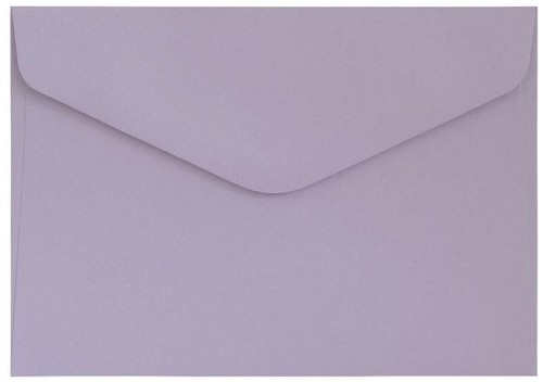Przejdź do produktu Koperta C6 Gładki lawendowy satynowany K., 130g/m2, op. 10szt., Galeria Papieru