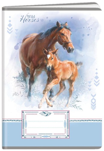 Przejdź do produktu Zeszyt A5 40k 80g Wild Horses 1592-0313