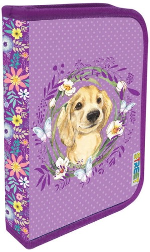 Przejdź do produktu Piórnik dwuklapkowy z wyposażeniem Dog Calibra