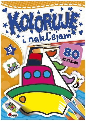 Przejdź do produktu Koloruję i naklejam 80 naklejek