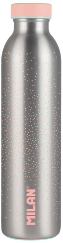 Przejdź do produktu MILAN BUTELKA TERMICZNA 591ML SILVER RÓŻ 643020SL