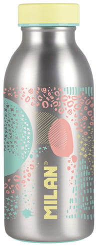 Przejdź do produktu MILAN BUTELKA TERMICZNA 354ML SILVER ŻÓŁTA 643012SL