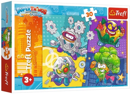 Przejdź do produktu Puzzle 30el Superbohaterowie. Super Things 18278 T