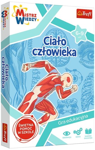 Przejdź do produktu Ciało człowieka / Mistrz Wiedzy gra 01957 Trefl p1