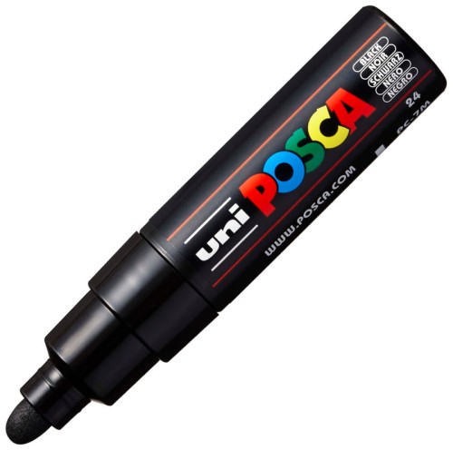 Przejdź do produktu Marker pigmentowy Posca PC-7M czarny, Uni