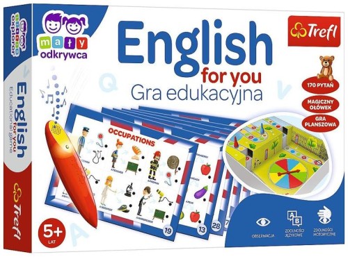 Przejdź do produktu English for you. Magiczny ołówek gra 02113 Trefl p