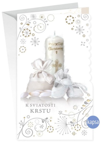 Przejdź do produktu Karta z życzeniami-Chrzest 19-634 Calibra