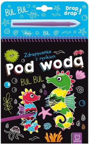 Przejdź do produktu Zdrapywanka z rysikiem. Pod wodą