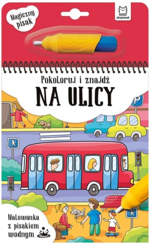 Przejdź do produktu Pokoloruj i znajdź na ulicy.Malowanka z pisakiem wodnym