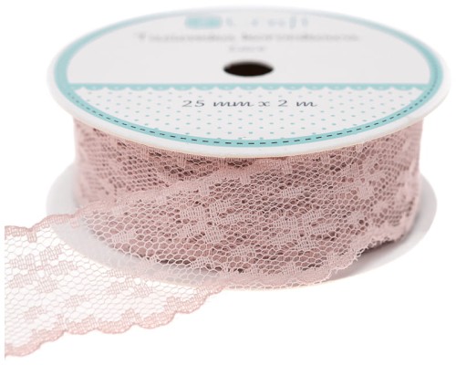 Przejdź do produktu Tasiemnka kokonkowa, pudrowa, Craft