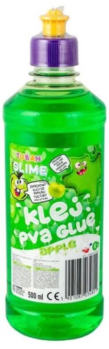 Przejdź do produktu Klej PVA 500ml zielony o zapachu jabłuszka, Tuban