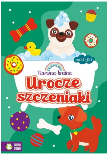 Przejdź do produktu Książka Barwna kraina. Urocze szczeniaki