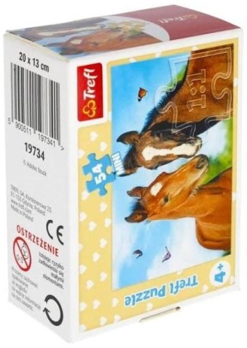 Przejdź do produktu Puzzle 54el Mini Urocze zwierzątka mix