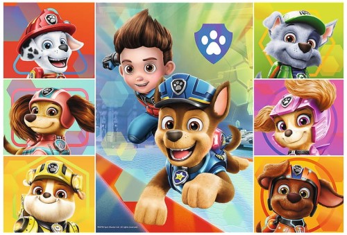 Przejdź do produktu Puzzle 160el Spotkanie Psiego Patrolu. PAW PATROL