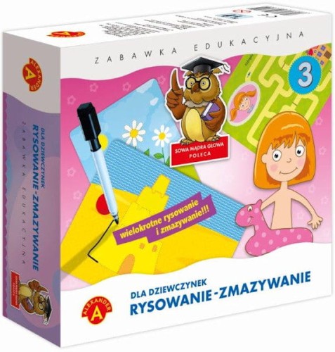 Przejdź do produktu Dla dziewczynek rysowanie zmazywanie.  ALEXANDER p