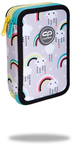 Przejdź do produktu Piórnik podwójny z wyposażeniem Jumper 2 Rainbow t