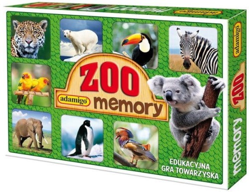 Przejdź do produktu Gra Memory - Zoo , Adamigo
