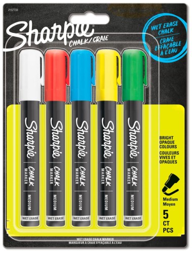 Przejdź do produktu Marker kredowy mix 5szt Sharpie