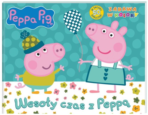 Przejdź do produktu Książka Zabawa w kolory. Wesoły czas z Peppą! Świn