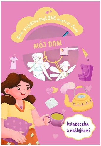 Przejdź do produktu Książeczka z naklejkami mój dom
