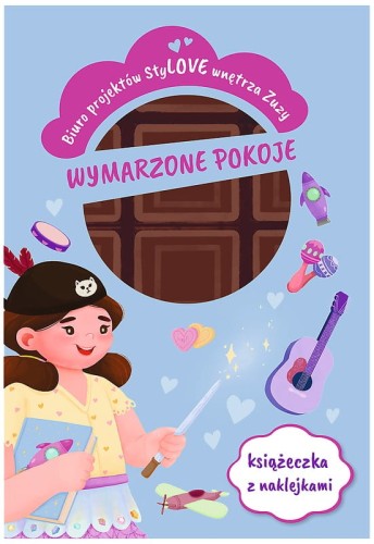 Przejdź do produktu Książeczka z naklejkami wymarzone pokoje