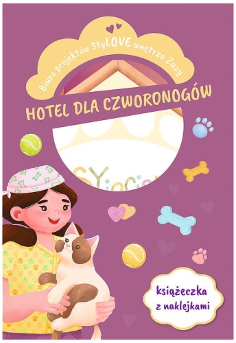 Przejdź do produktu Książeczka z naklejkami hotel dla czworonogów