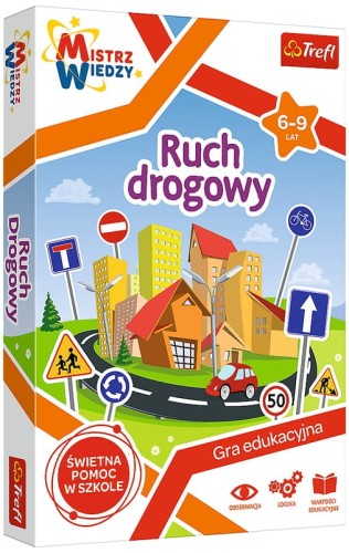 Przejdź do produktu Ruch drogowy / Mistrz Wiedzy gra 01955 Trefl p12