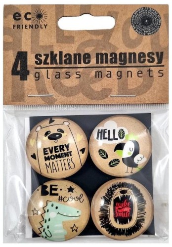 Przejdź do produktu Magnesy szklane z kolorowym nadrukiem ECO Kids, Ziemia Obiecana