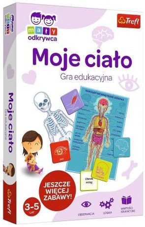 Przejdź do produktu Moje ciało mały odkrywca gra edukacyjna 01952 Tref