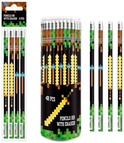 Przejdź do produktu OLOWEK Z GUM HB PIXEL G STK TUB A`48 288/1440