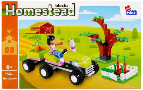 Przejdź do produktu Klocki konstrukcyjne Alleblox Farma 132el 27x17x5