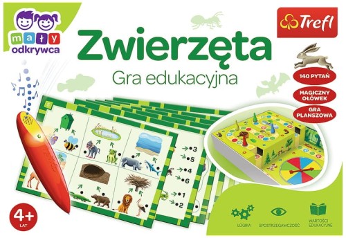 Przejdź do produktu Zwierzęta Magiczny ołówek gra edukacyjna 02111 Tre