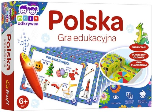 Przejdź do produktu Polska Gra edukacyjna Mały Odkrywca i magiczny Ołó