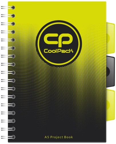 Przejdź do produktu Kołozeszyt A5 100k Gradient lemon 03005 CoolPack