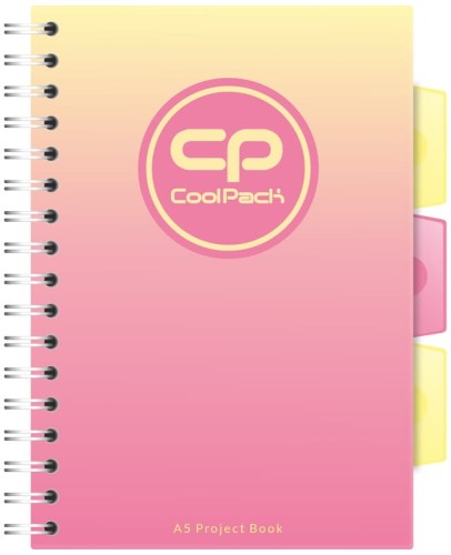 Przejdź do produktu Kołozeszyt A5 100k Gradient peach 03029 CoolPack