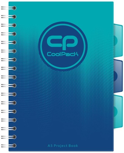 Przejdź do produktu Kołozeszyt A5 100k Gradient ocean 02992 CoolPack