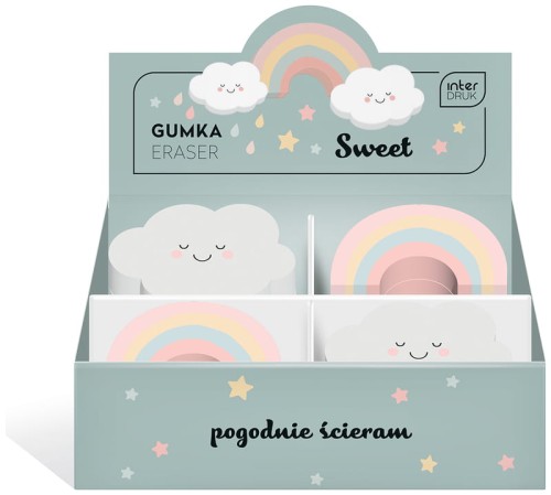 Przejdź do produktu Gumka do ścierania Sweet, Interdruk
