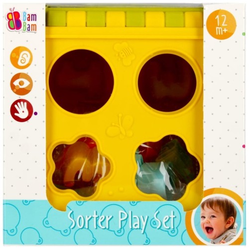 Przejdź do produktu BAM BAM Zabawka edukacyjna Sorter 6w1 EURO-TRADE