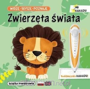 Przejdź do produktu Kakadu. Widzę, słyszę, poznaję. Zwierzęta świata (książka interaktywna)