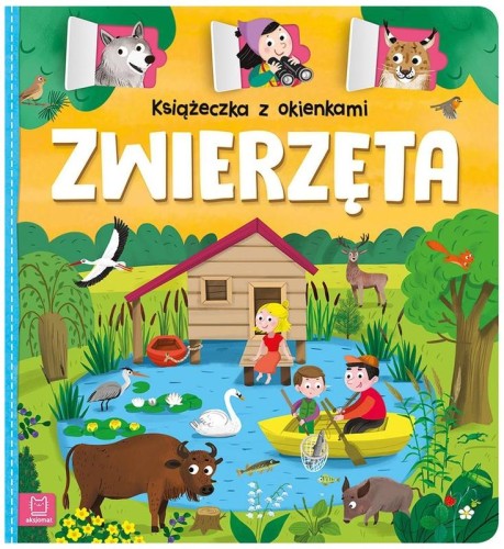 Przejdź do produktu Książeczka z okienkami zwierzęta. Aksjomat