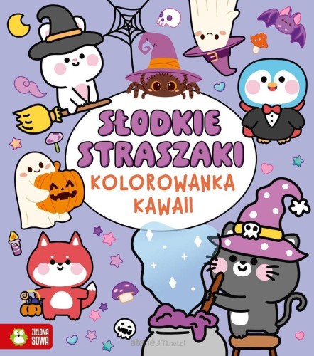 Przejdź do produktu Kolorowanka Kawaii. Słodkie straszaki