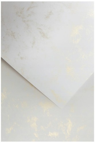 Przejdź do produktu Papier ozdobny Marmur złoty 50 szt./op. 120g/m2, Galeria Papieru