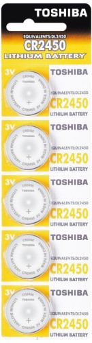 Przejdź do produktu Bateria CR2450 PW BP-5 litowa 1/5 blistra,Toshiba