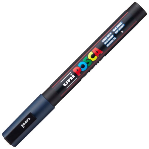 Przejdź do produktu Marker pigmentowy Posca PC-3M granatowy, Uni