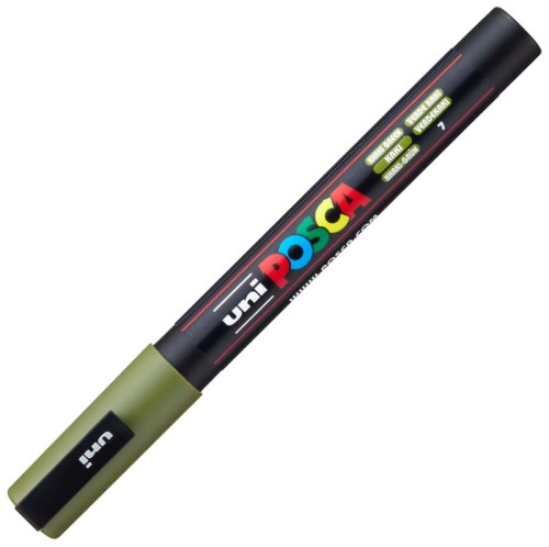 Przejdź do produktu Marker pigmentowy Posca PC-3M zieleń khaki, Uni