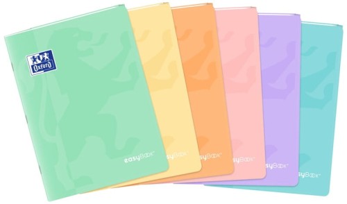 Przejdź do produktu Zeszyt A4 60 k. kratka PP pastel Easybook, Oxford