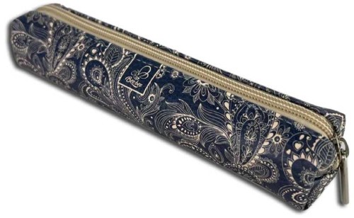 Przejdź do produktu Piórnik mini prostokąt Paisley Beż-Denim, Bee-Bee